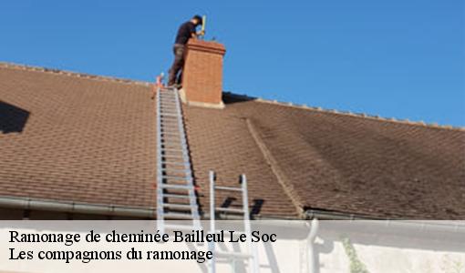 Ramonage de cheminée  bailleul-le-soc-60190 Les compagnons du ramonage