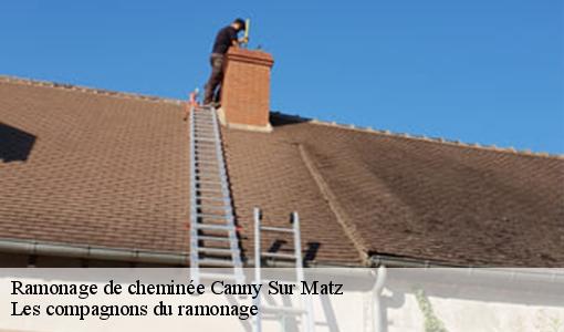 Ramonage de cheminée  canny-sur-matz-60310 Les compagnons du ramonage