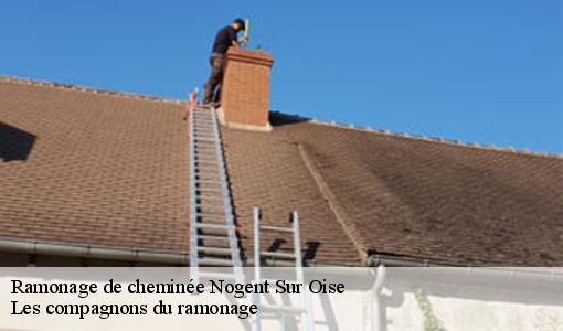 Ramonage de cheminée  nogent-sur-oise-60180 Les compagnons du ramonage