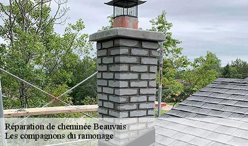 Réparation de cheminée  beauvais-60000 Les compagnons du ramonage