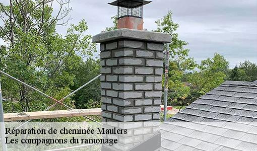 Réparation de cheminée  maulers-60480 Les compagnons du ramonage