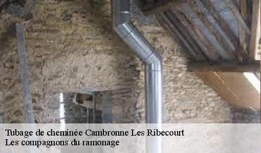 Tubage de cheminée  cambronne-les-ribecourt-60170 Les compagnons du ramonage